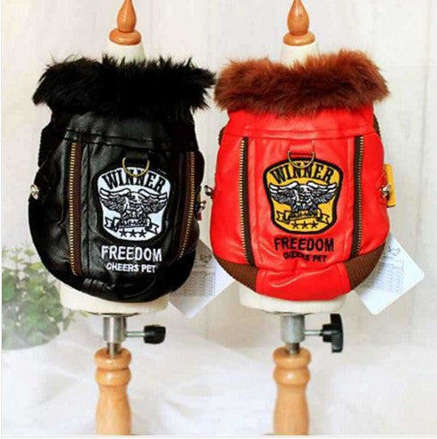 Pet Leather Vest For Dog