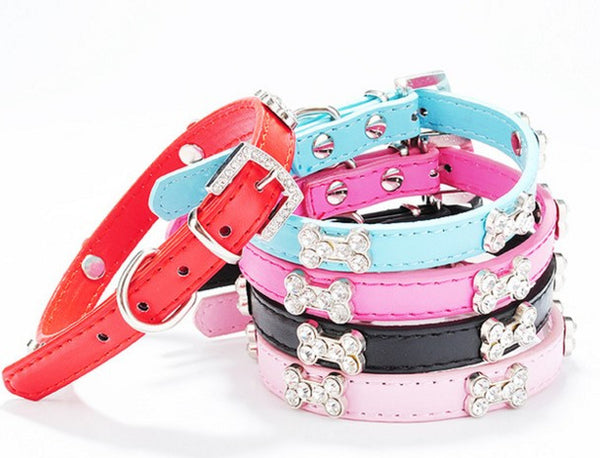 Leather Collar Choker Necklace