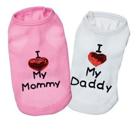 Dog Clothes T-shirt Vest