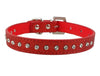 Row Rhinestone Dog Collar