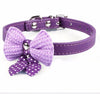 Knit Bowknot Adjustable Leather